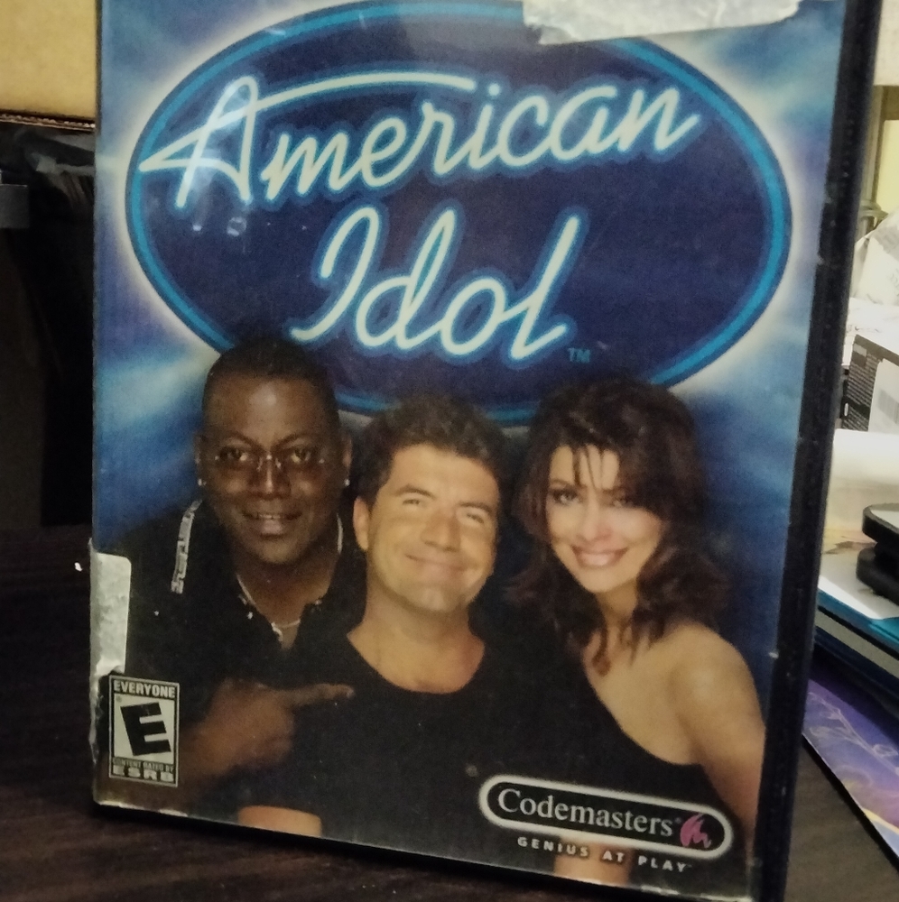 American Idol Playstation 2 game